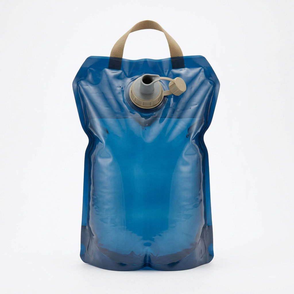 Portable Foot Rinse Water Bag - Blue Main