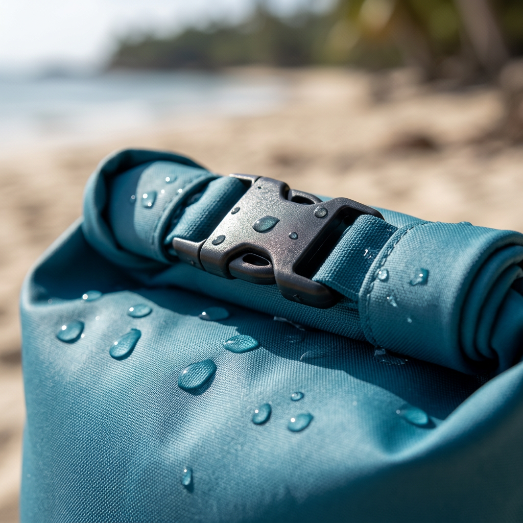 Roll-Top Beach Dry Bag - Detail