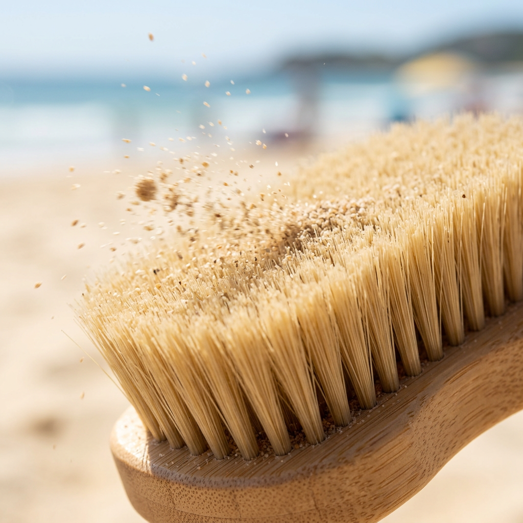 Soft Sand Removal Brush - Detail