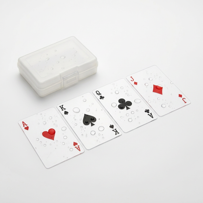 Waterproof Playing Cards - Four Suits with Case