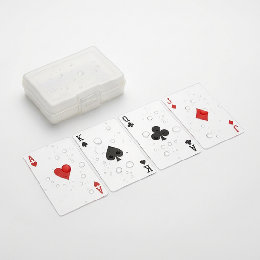 Waterproof Playing Cards - Four Suits with Case